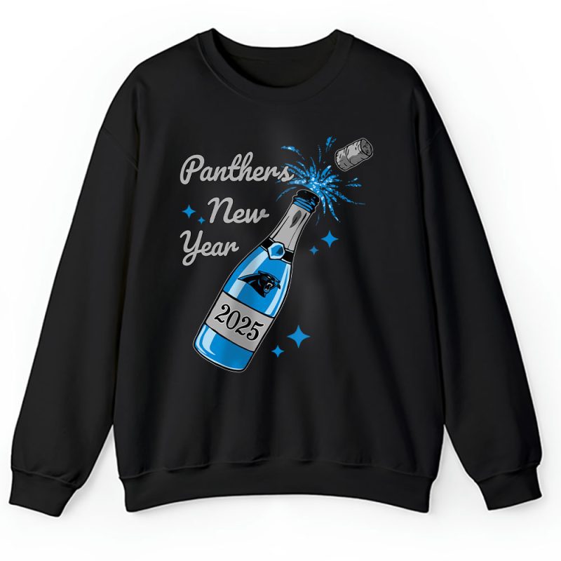 Carolina Panthers Happy New Year NFL Gift For Fan Unisex Sweatshirt TAS24849