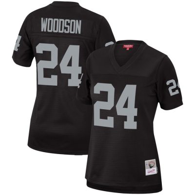 Charles Woodson Las Vegas Raiders Women's Legacy Replica Team Jersey - Black