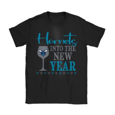 Charlotte Hornets Happy New Year NBA Gift For Fan Cheers To A New Year Unisex T-Shirt Cotton Tee TAT23589