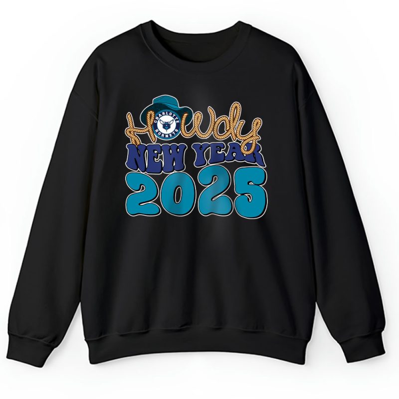 Charlotte Hornets Happy New Year NBA Gift For Fan Unisex Sweatshirt TAS23592