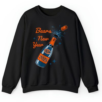 Chicago Bears Happy New Year NFL Gift For Fan Unisex Sweatshirt TAS24857