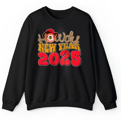 Chicago Blackhawks Howdy New Year NHL Gift For Fan Unisex Sweatshirt TAS23574