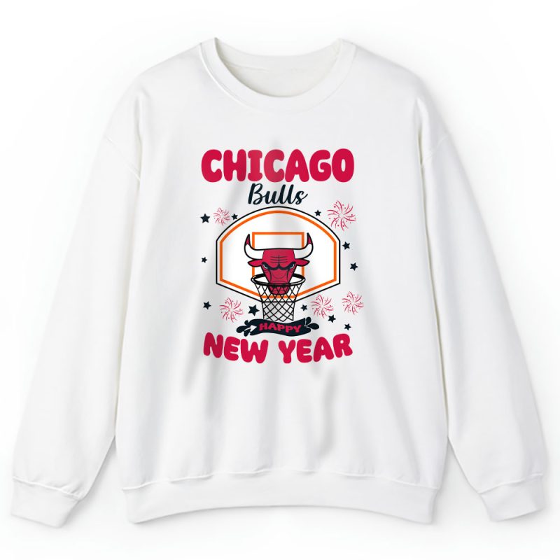 Chicago Bulls Happy New Year NBA Gift For Fan Unisex Sweatshirt TAS23617