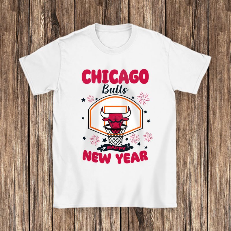 Chicago Bulls Happy New Year NBA Gift For Fan Unisex T-Shirt Cotton Tee TAT23617