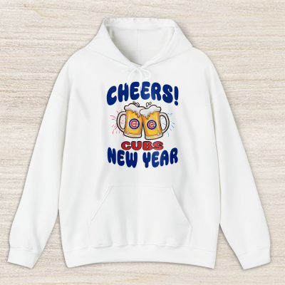 Chicago Cubs Happy New Year MLB Gift For Fan Hello 2025 Unisex Hoodie TAH23599