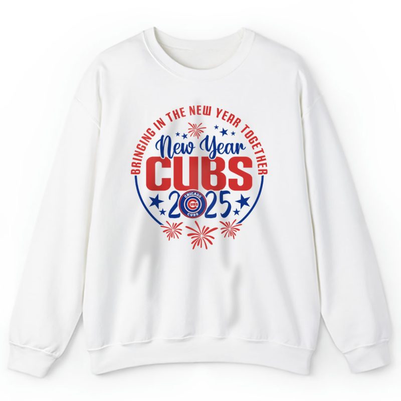 Chicago Cubs Howdy New Year MLB Bringing In The New Year Together Unisex Sweatshirt TAS23601