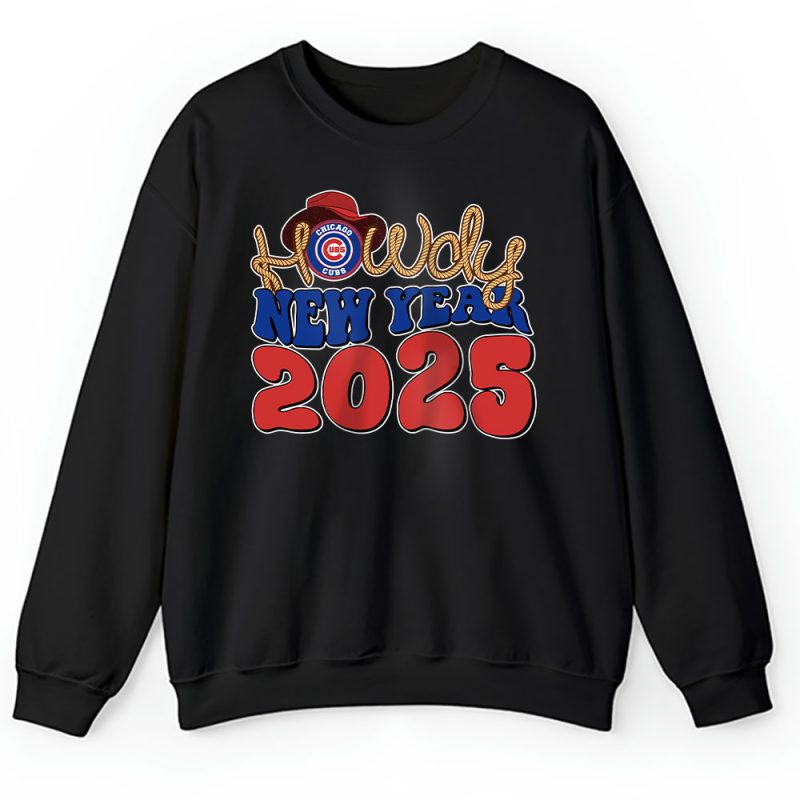 Chicago Cubs Howdy New Year MLB Gift For Fan Unisex Sweatshirt TAS23603