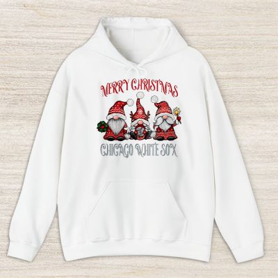 Chicago White Sox Merry Christmas MLB Gift For Fan Christmas Gnomes Unisex Hoodie TAH24237