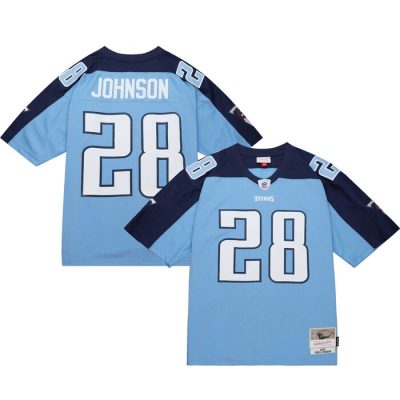 Chris Johnson Tennessee Titans Legacy Replica Jersey - Light Blue