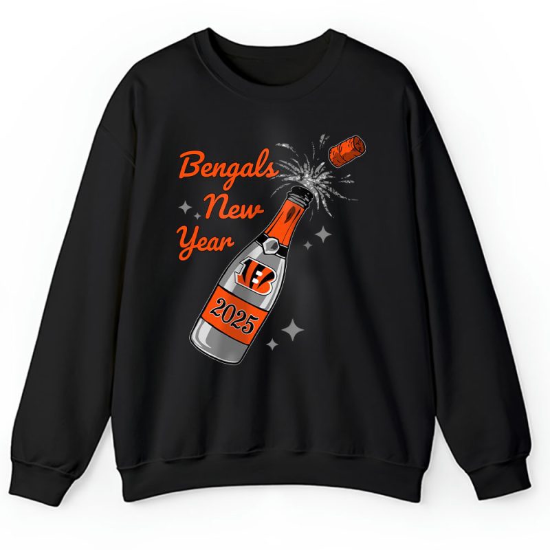 Cincinnati Bengals Happy New Year NFL Gift For Fan Unisex Sweatshirt TAS24859