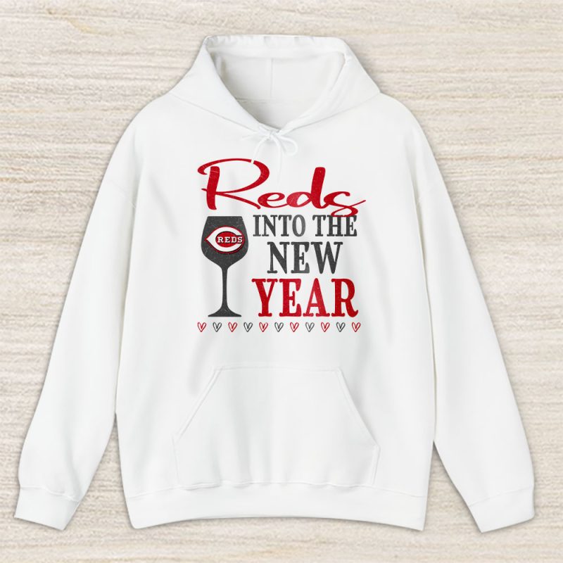 Cincinnati Reds Happy New Year MLB Gift For Fan Cheers To A New Year Unisex Hoodie TAH23627