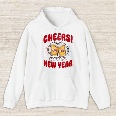 Cincinnati Reds Happy New Year MLB Gift For Fan Hello 2025 Unisex Hoodie TAH23626