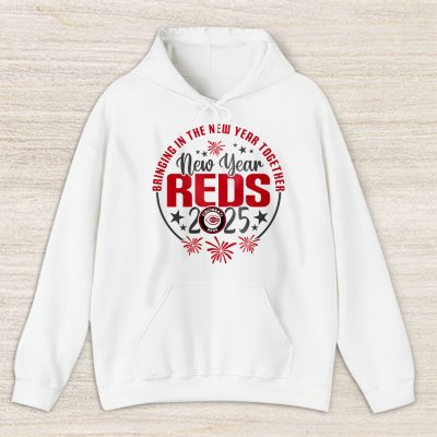 Cincinnati Reds Howdy New Year MLB Bringing In The New Year Together Unisex Hoodie TAH23628