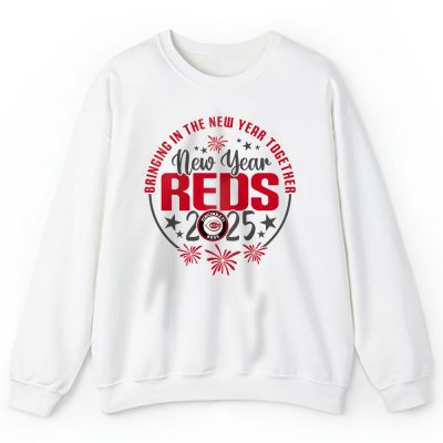 Cincinnati Reds Howdy New Year MLB Bringing In The New Year Together Unisex Sweatshirt TAS23628