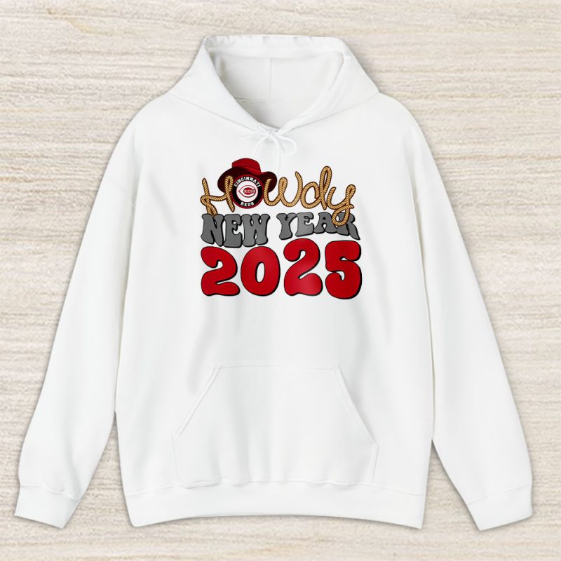 Cincinnati Reds Howdy New Year MLB Gift For Fan Unisex Hoodie TAH23630