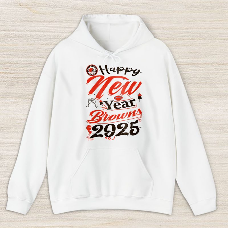 Cleveland Browns Happy New Year NFL Gift For Fan Unisex Hoodie TAH23633