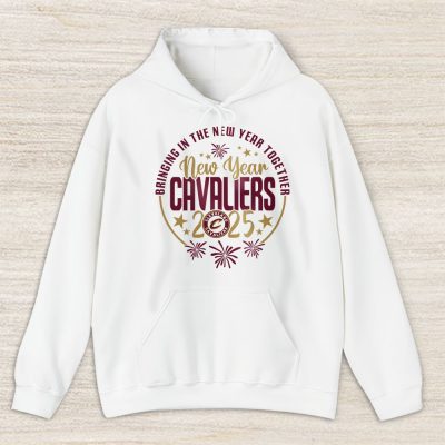 Cleveland Cavaliers Happy New Year NBA Bringing In The New Year Together Unisex Hoodie TAH23641