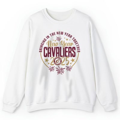 Cleveland Cavaliers Happy New Year NBA Bringing In The New Year Together Unisex Sweatshirt TAS23641