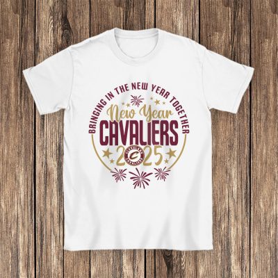 Cleveland Cavaliers Happy New Year NBA Bringing In The New Year Together Unisex T-Shirt Cotton Tee TAT23641