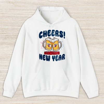 Cleveland Guardians Happy New Year MLB Gift For Fan Hello 2025 Unisex Hoodie TAH23645