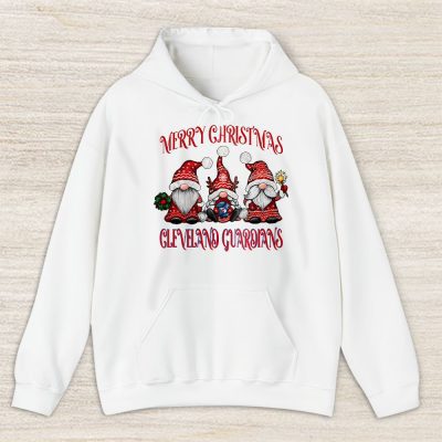 Cleveland Guardians Merry Christmas MLB Gift For Fan Christmas Gnomes Unisex Hoodie TAH24242