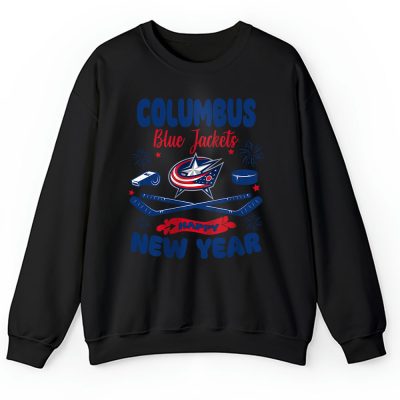 Columbus Blue Jackets Happy New Year NHL Gift For Fan Unisex Sweatshirt TAS23581