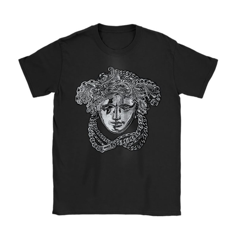 Crystal Medusa Versace Unisex T-Shirt Cotton Tee TAT23303