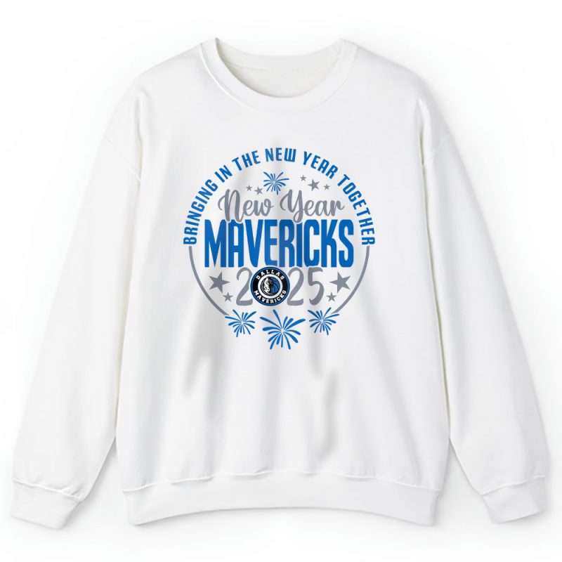 Dallas Mavericks Happy New Year NBA Bringing In The New Year Together Unisex Sweatshirt TAS23663