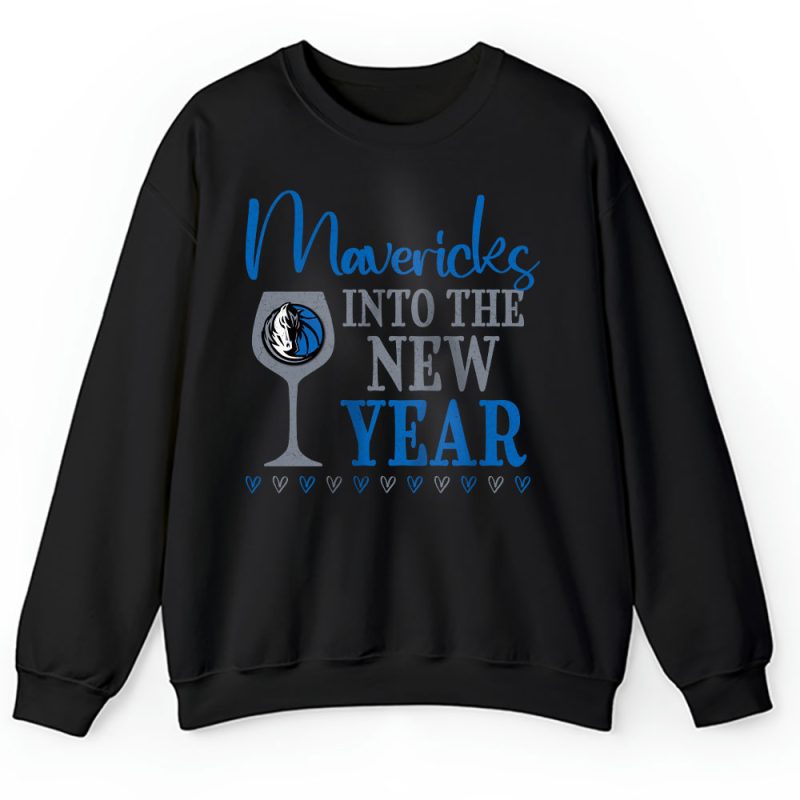 Dallas Mavericks Happy New Year NBA Gift For Fan Cheers To A New Year Unisex Sweatshirt TAS23662