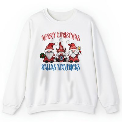 Dallas Mavericks Merry Christmas NBA Gift For Fan Christmas Gnomes Unisex Sweatshirt TAS24245