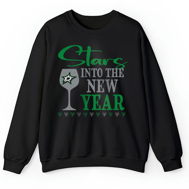 Dallas Stars Happy New Year NHL Gift For Fan Cheers To A New Year Unisex Sweatshirt TAS23668