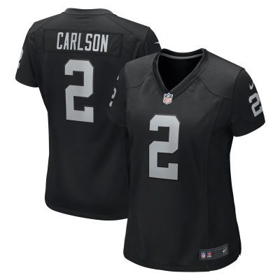 Daniel Carlson Las Vegas Raiders Women Game Jersey - Black