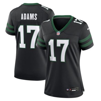 Davante Adams New York Jets Women Alternate Game Jersey - Legacy Black