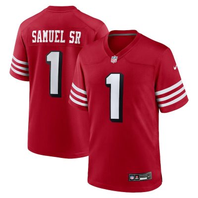 Deebo Samuel Sr San Francisco 49ers Alternate Game Jersey - Scarlet