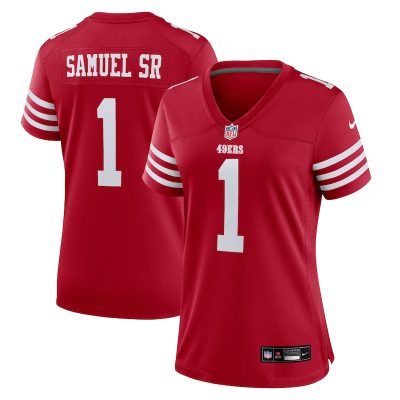 Deebo Samuel Sr San Francisco 49ers Women Game Jersey - Scarlet