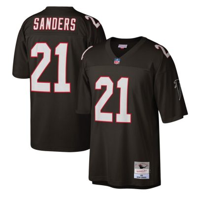 Deion Sanders Atlanta Falcons Legacy Replica Jersey - Black