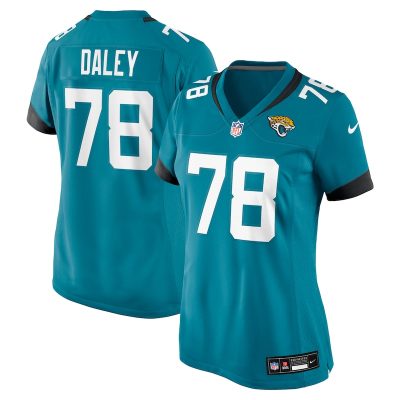 Dennis Daley Jacksonville Jaguars Women Game Jersey - Teal