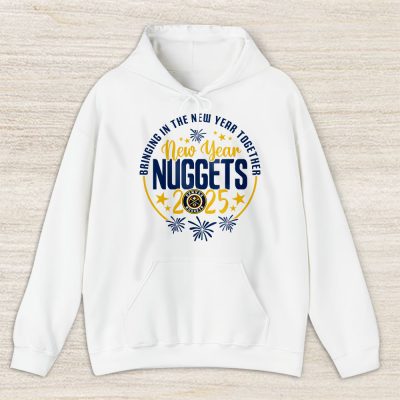 Denver Nuggets Happy New Year NBA Bringing In The New Year Together Unisex Hoodie TAH23694