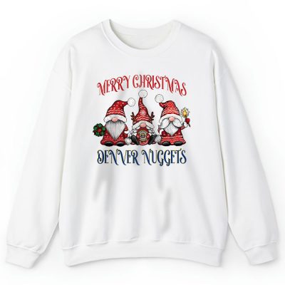 Denver Nuggets Merry Christmas NBA Gift For Fan Christmas Gnomes Unisex Sweatshirt TAS24248