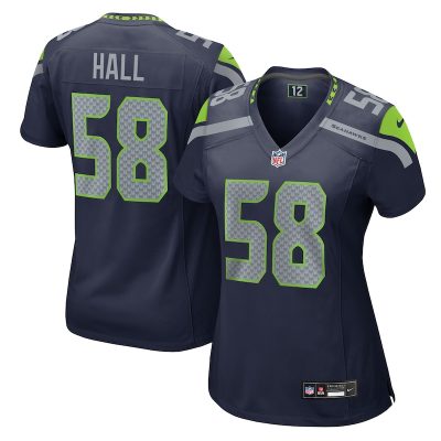 Derick Hall Seattle Seahawks Women Team Game Jersey - College Navy