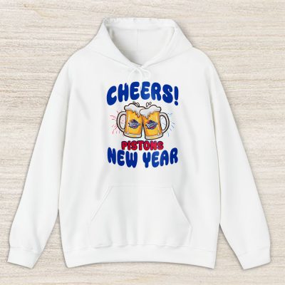 Detroit Pistons Happy New Year NBA Gift For Fan Hello 2025 Unisex Hoodie TAH23689