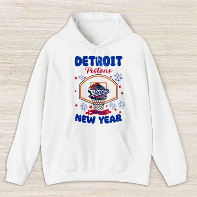 Detroit Pistons Happy New Year NBA Gift For Fan Unisex Hoodie TAH23699