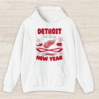 Detroit Red Wings Happy New Year NHL Gift For Fan Unisex Hoodie TAH23719