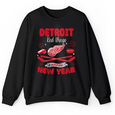 Detroit Red Wings Happy New Year NHL Gift For Fan Unisex Sweatshirt TAS23719