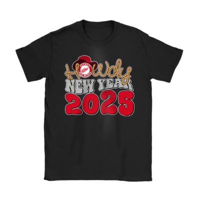 Detroit Red Wings Howdy New Year NHL Gift For Fan Unisex T-Shirt Cotton Tee TAT23718