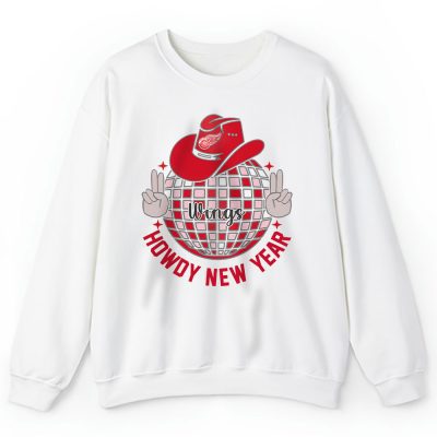 Detroit Red Wings Howdy New Year Nhl Gift For Fan Unisex Sweatshirt TAS24874