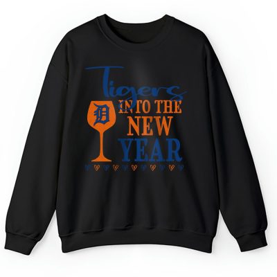 Detroit Tigers Happy New Year MLB Gift For Fan Cheers To A New Year Unisex Sweatshirt TAS23710