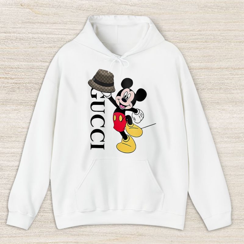 Disney Mickey Logo Gucci Unisex Hoodie TAH23313