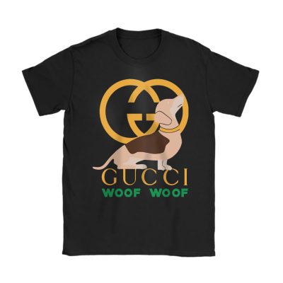 Dog Logo Gucci Woof Gucci Unisex T-Shirt Cotton Tee TAT23312