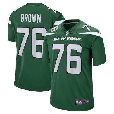 Duane Brown New York Jets Team Game Jersey - Gotham Green